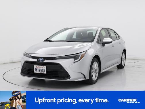 Silver 2024 Toyota Corolla Hybrid LE