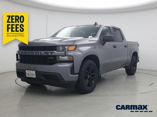 Silver 2021 Chevrolet Silverado 1500 Custom