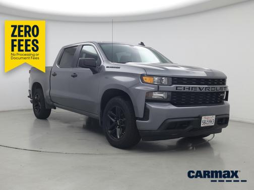 Silver 2021 Chevrolet Silverado 1500 Custom