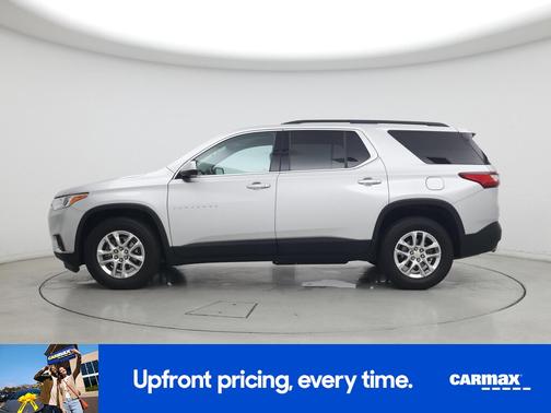Silver 2020 Chevrolet Traverse LT Cloth