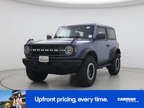 Blue 2025 Ford Bronco