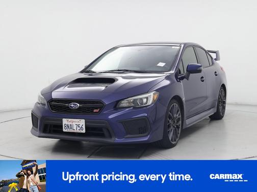 Blue 2019 Subaru WRX STI
