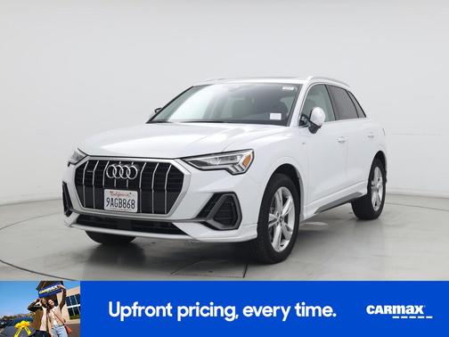White 2022 Audi Q3 S-Line Premium Plus