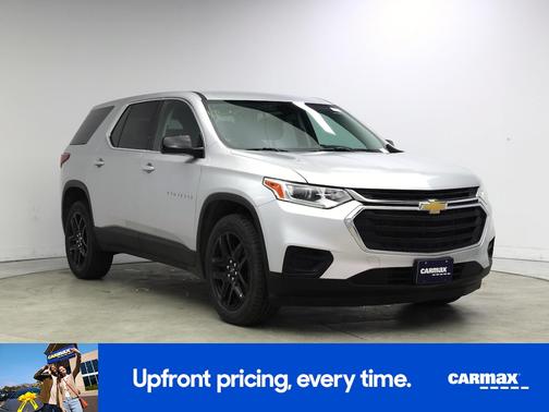 Silver 2020 Chevrolet Traverse LS