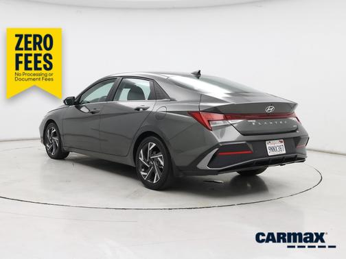 Gray 2024 Hyundai ELANTRA HEV Limited