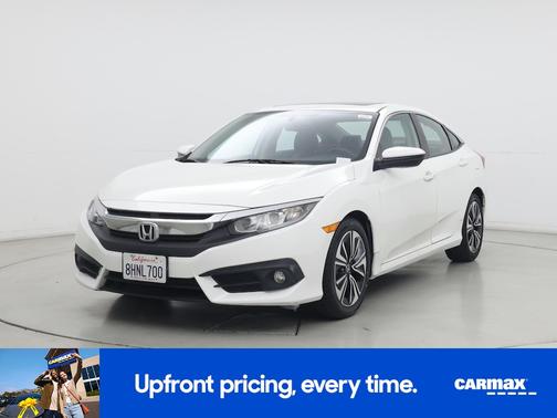 White 2016 Honda Civic EX-L