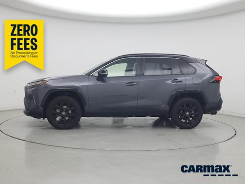 Gray 2022 Toyota RAV4 Hybrid XSE