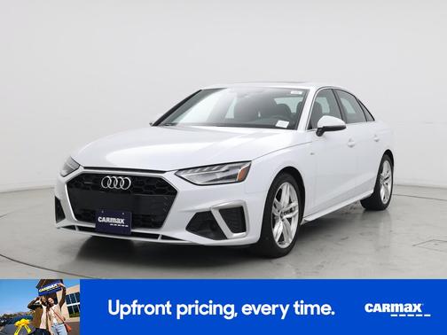 White 2022 Audi A4 S-Line Premium Plus