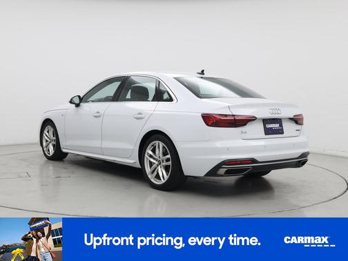 White 2022 Audi A4 S-Line Premium Plus