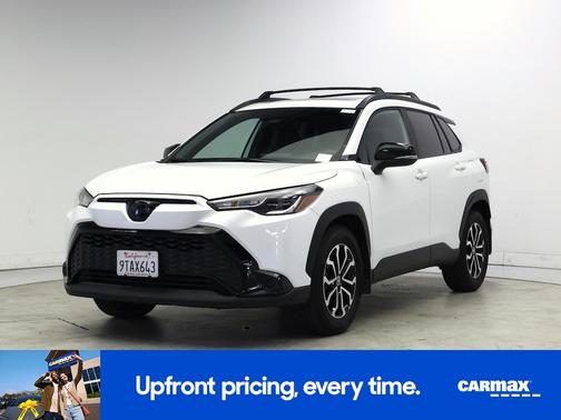 White 2025 Toyota Corolla Cross Hybrid SE