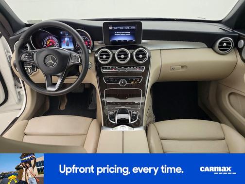 White 2018 Mercedes-Benz C-Class