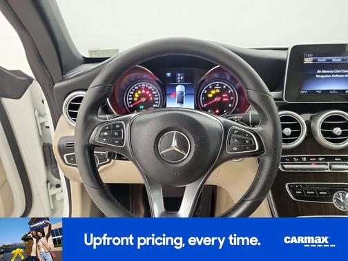 White 2018 Mercedes-Benz C-Class