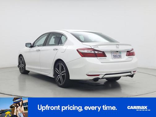 White 2016 Honda Accord Sport