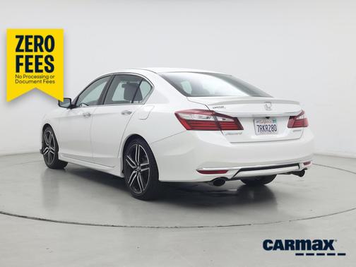 White 2016 Honda Accord Sport