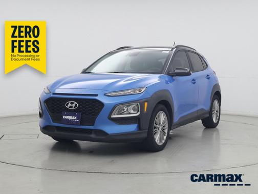 Blue 2020 Hyundai KONA SEL