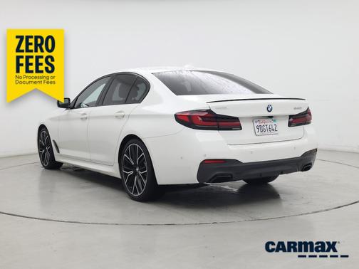 White 2023 BMW 540 I