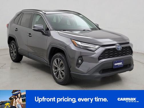 Gray 2022 Toyota RAV4 Hybrid XLE Premium