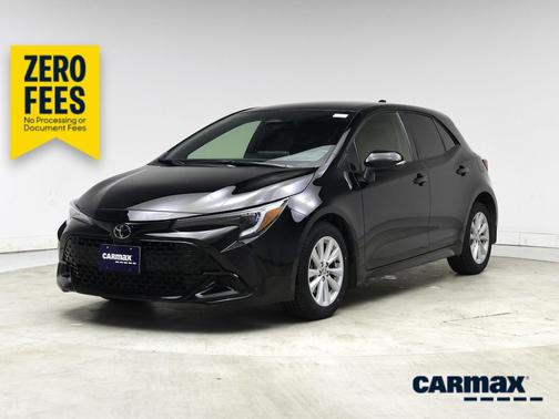 Black 2023 Toyota Corolla Hatchback SE