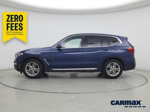 Blue 2019 BMW X3 sDrive30i