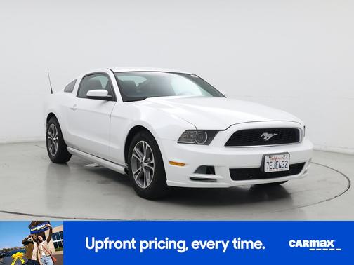 White 2014 Ford Mustang Premium