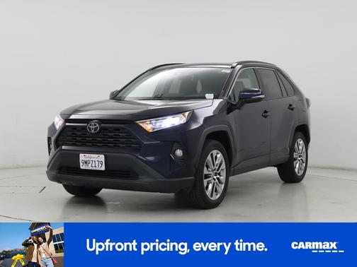 Blue 2021 Toyota RAV4 XLE Premium