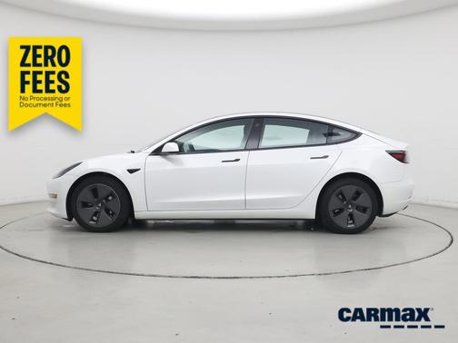 White 2023 Tesla Model 3