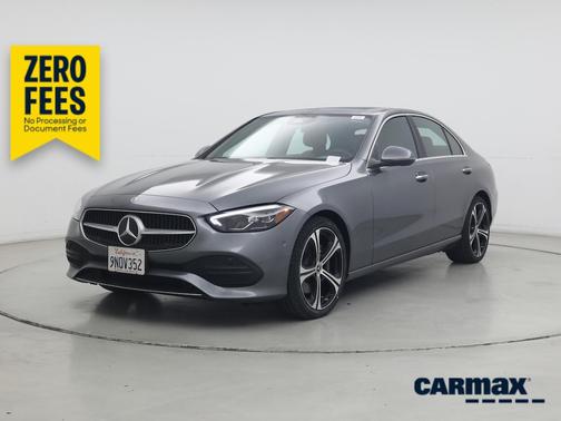 Gray 2024 Mercedes-Benz C-Class