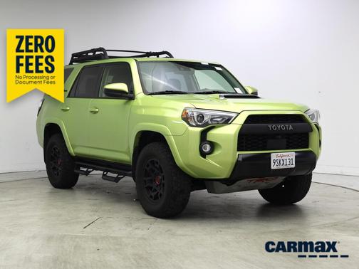 Green 2022 Toyota 4Runner TRD Pro