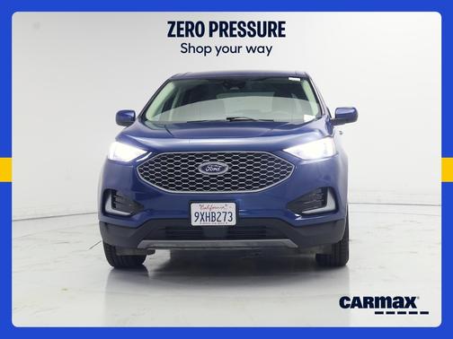 Blue 2023 Ford Edge SEL
