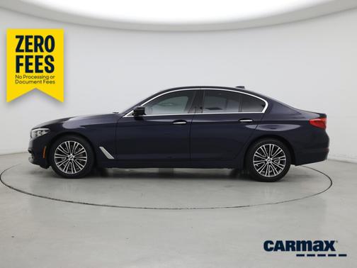 Blue 2018 BMW 530 I