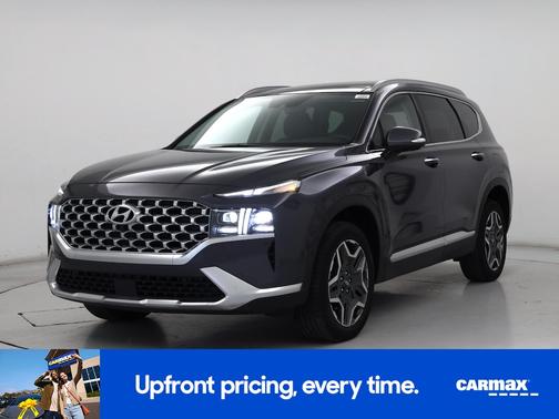 Gray 2021 Hyundai SANTA FE HEV Limited