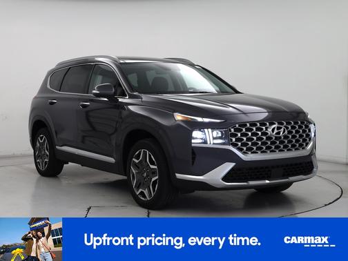 Gray 2021 Hyundai SANTA FE HEV Limited