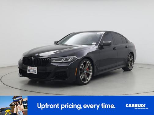 Black 2021 BMW M550 I xDrive