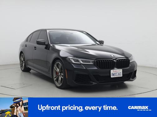 Black 2021 BMW M550 I xDrive