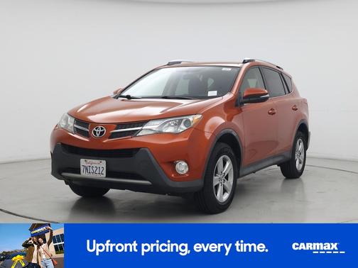 Orange 2015 Toyota RAV4 XLE