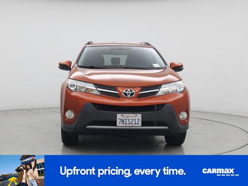 Orange 2015 Toyota RAV4 XLE