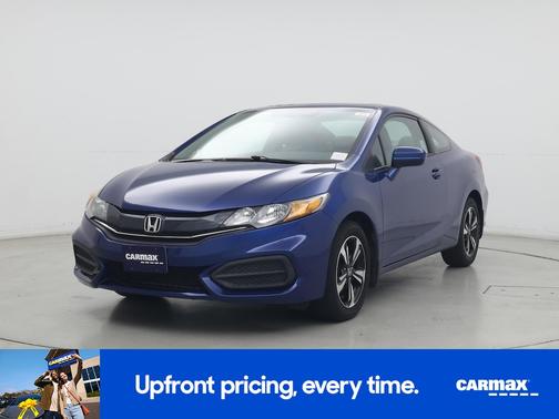 Blue 2015 Honda Civic EX