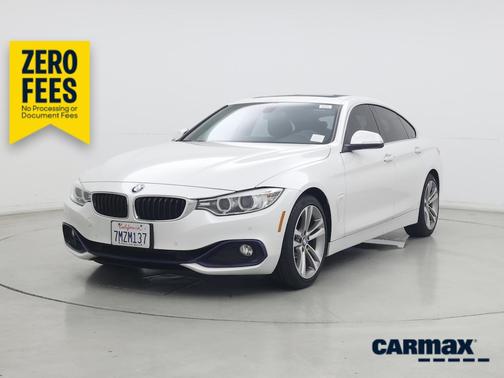 White 2016 BMW 428 I Gran Coupe