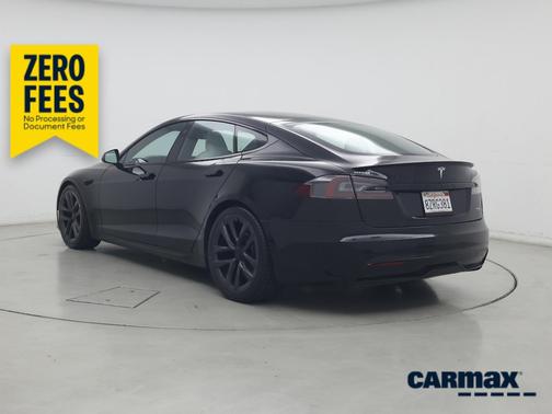 Black 2021 Tesla Model S Plaid