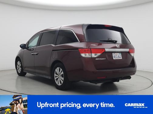 Red 2017 Honda Odyssey EX