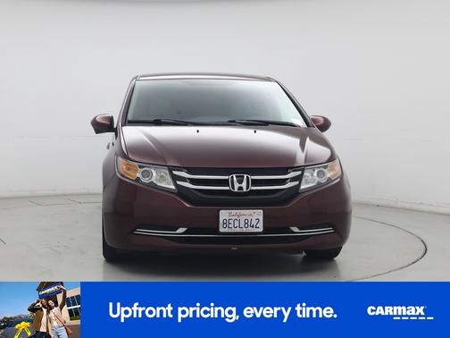 Red 2017 Honda Odyssey EX