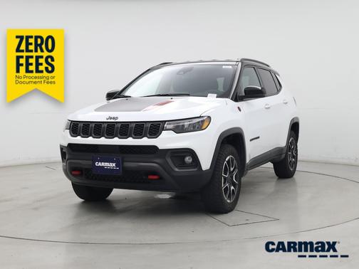 White 2025 Jeep Compass Trailhawk