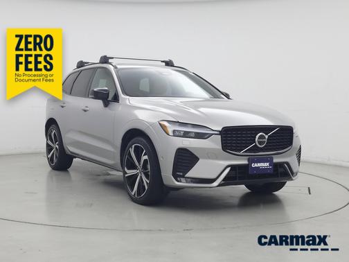 Silver 2024 Volvo XC60 B5 Ultimate Dark Theme