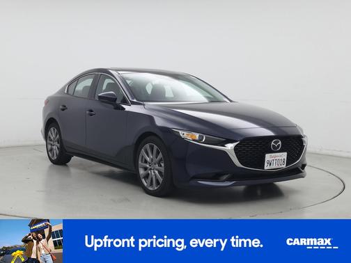Blue 2025 Mazda Mazda3 2.5 S Preferred Package