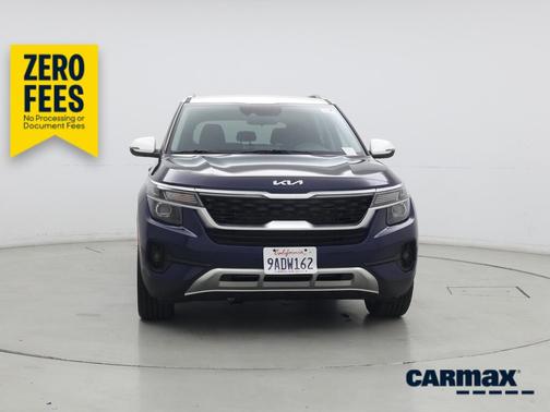 Blue 2022 Kia Seltos S