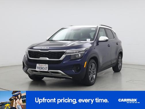 Blue 2022 Kia Seltos S