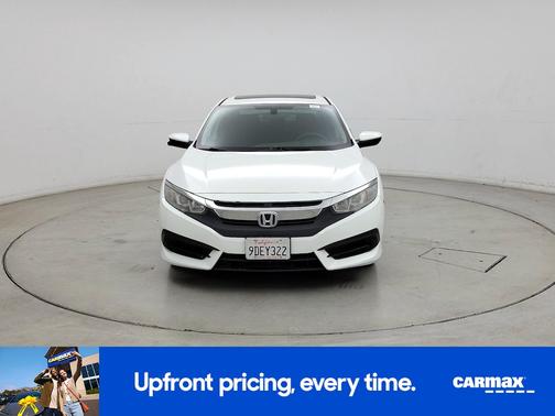 White 2016 Honda Civic EX