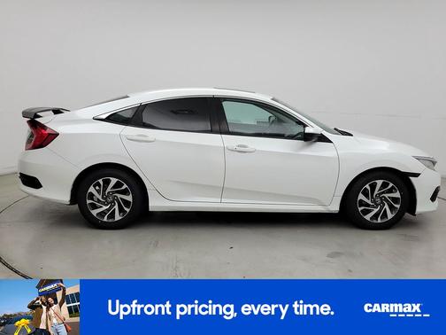 White 2016 Honda Civic EX