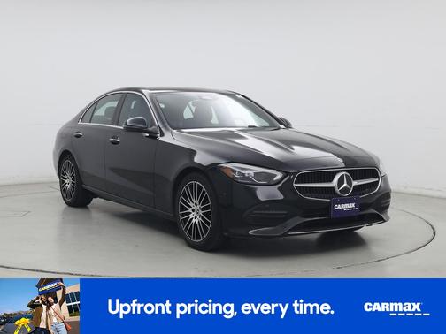 Black 2025 Mercedes-Benz C-Class