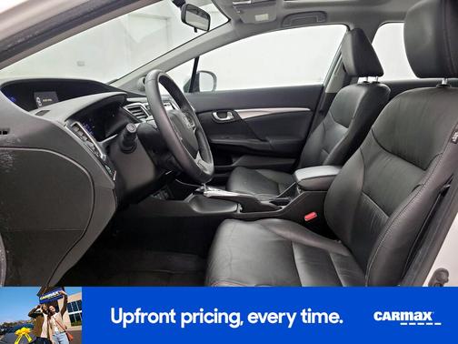 White 2014 Honda Civic EX-L